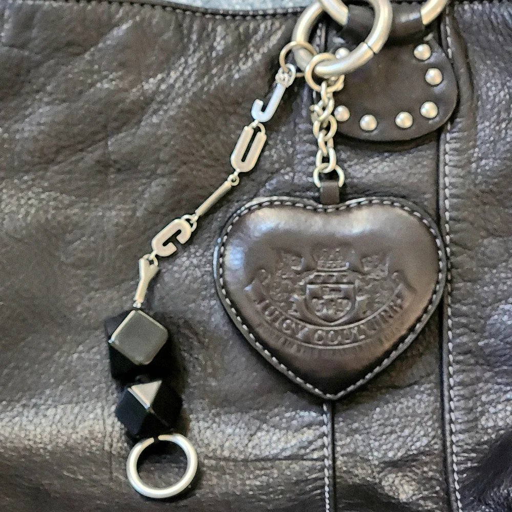🖤 Vintage Juicy Couture Leather Satchel – Y2K Boutique Edition - Picture 6 of 15